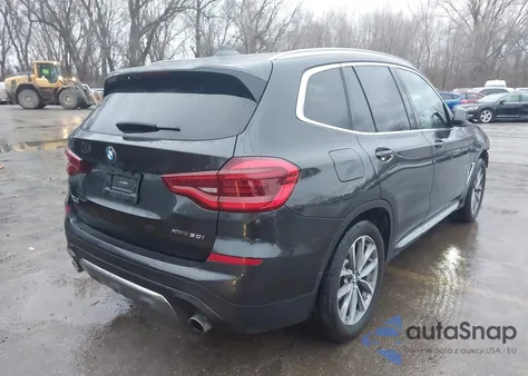 2019 BMW X3 xDrive30I z USA, uszkodzony, nr VIN 5UXTR9C58KLP77783
